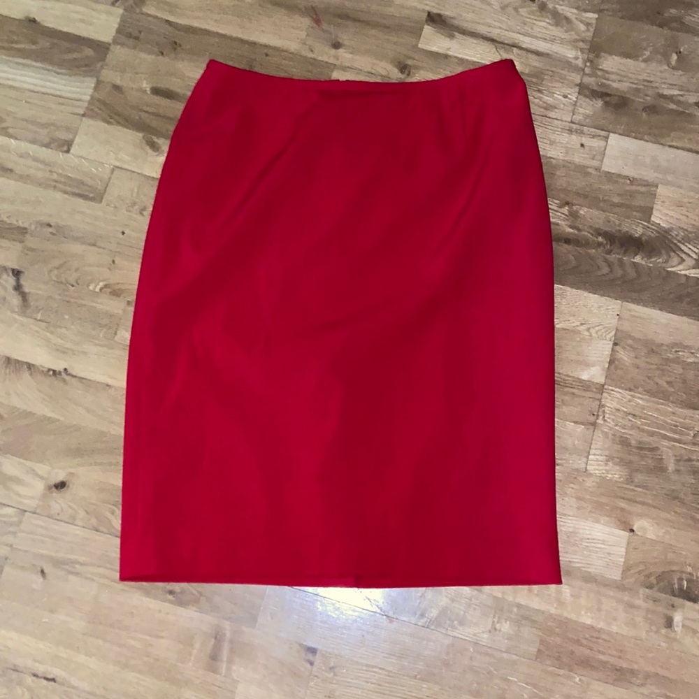 Calvin Klein Red Skirt